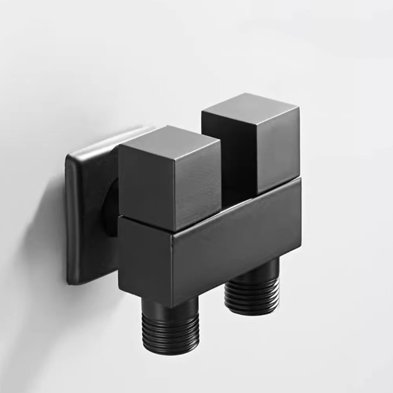 Toilet Fill Valve - Черный G1/2 Mini Multi-функциональный смеситель Brass