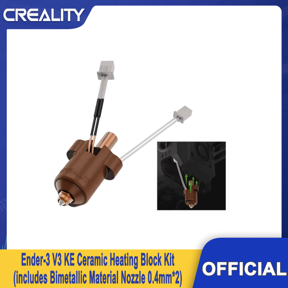 Creality Printer Ender 3 V3 - Новая версия керамического нагревательного блока Creality