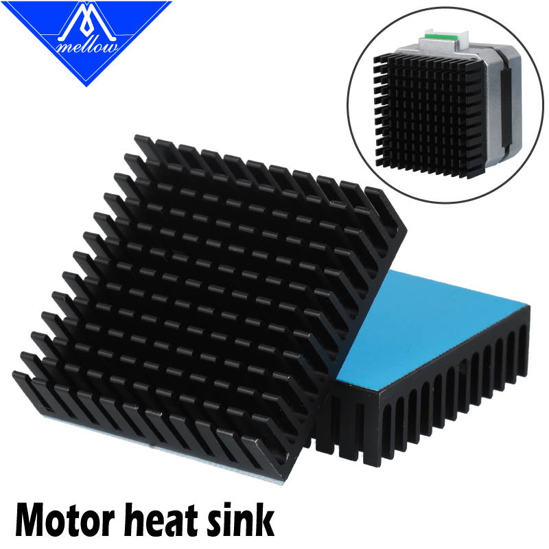 Creality Printer K1 - Алюминиевый радиатор двигателя для 3D-принтера Mellow,