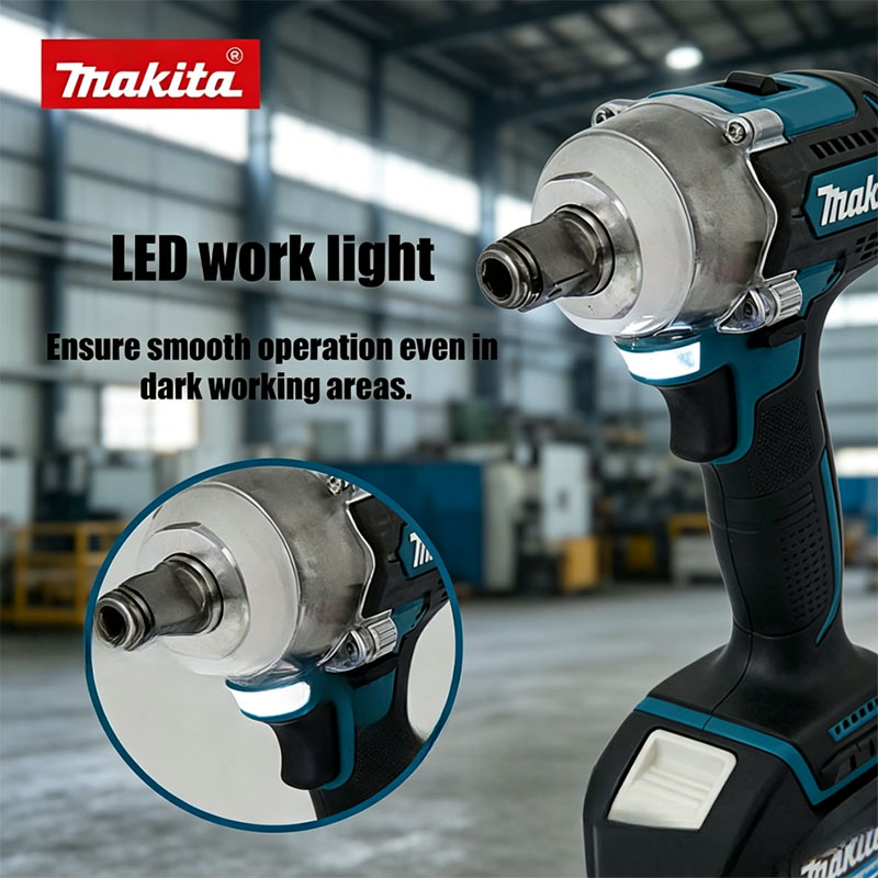 Бесщеточный ударный гайковерт  – обзор и цена Makita Drill Dtw300