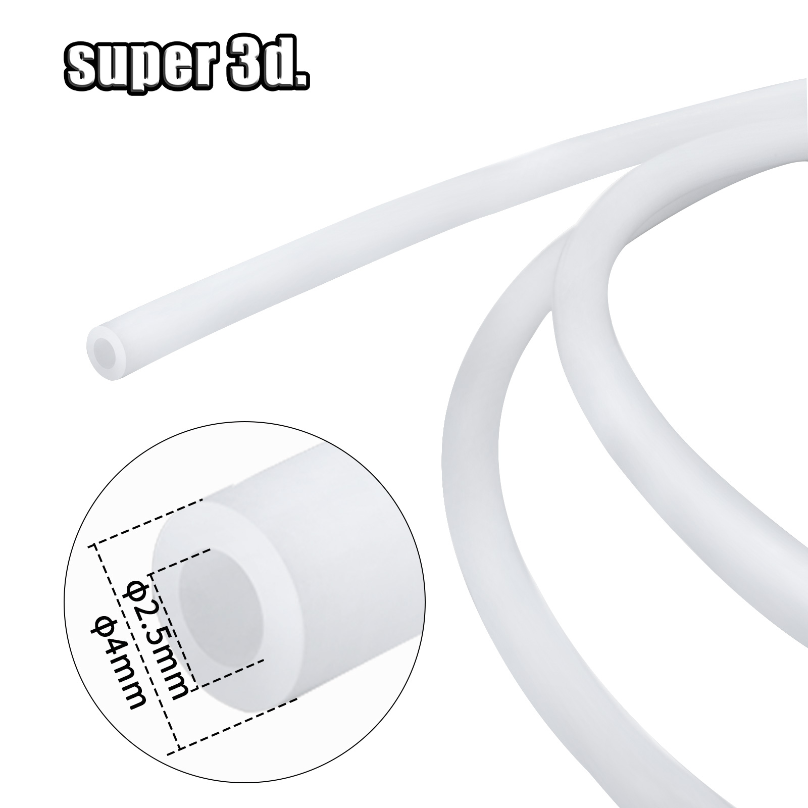 Трубка PTFE Bambu Lab 1/2/50 м – обзор и цена Ptfe Tape Thread