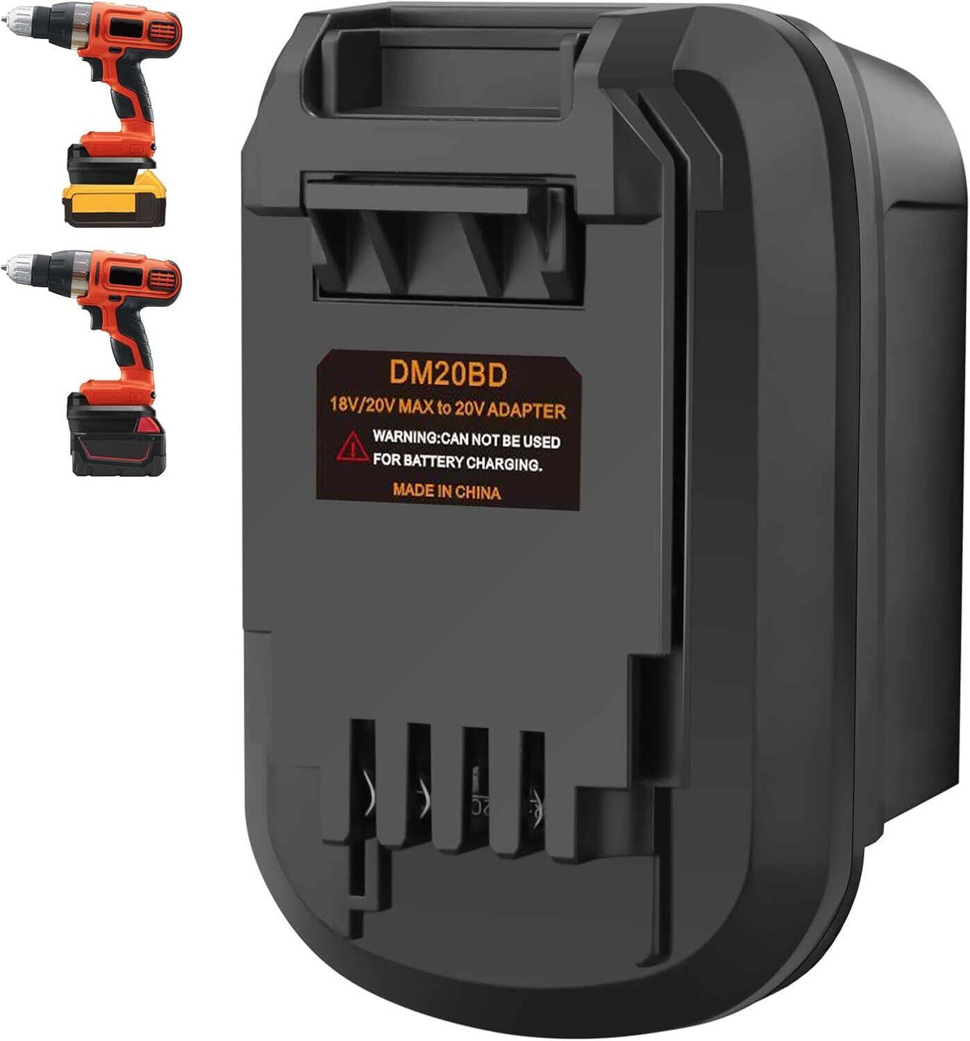Адаптер для аккумуляторов DM20 – обзор и цена Black+Decker Tool Cordless