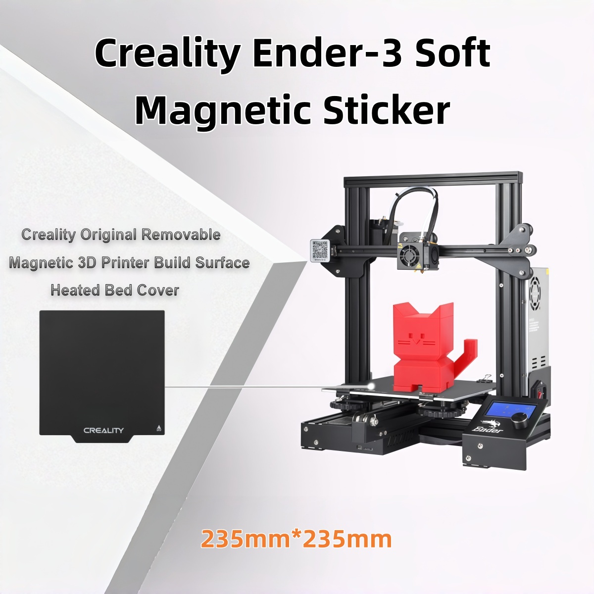 Магнитная накладка Creality En – обзор и цена Creality Printer K1