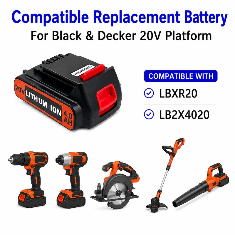 Аккумулятор 20В 6.0Ач для бесп – обзор и цена Black+Decker Tool Cordless